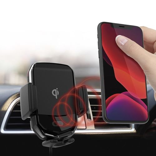 ワイヤレス充電器 車 車載用 Qi自動開閉ホルダー スマホ iPhone キャパシタ付き エアコン送風口取付 5,405円