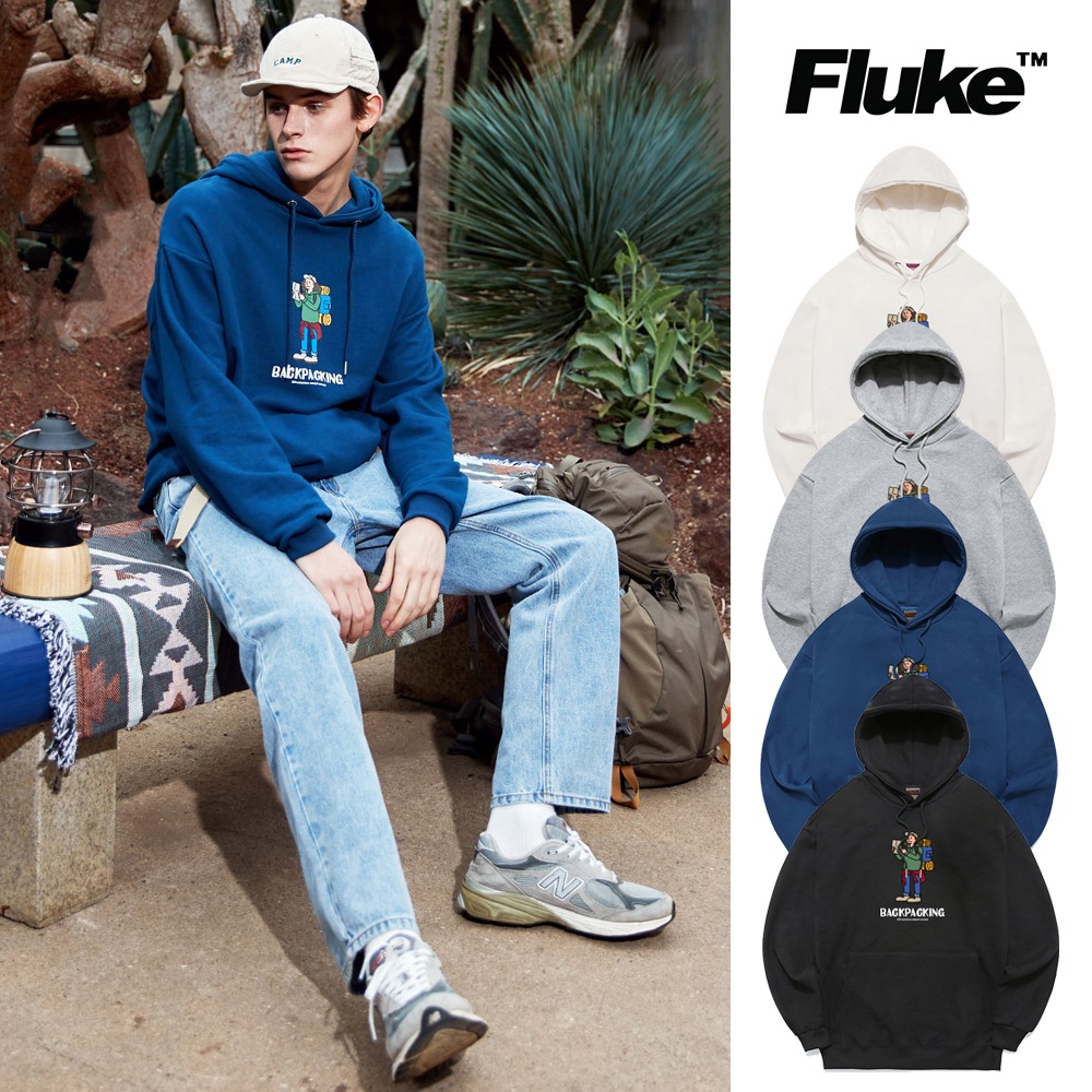 [FLUKE] Mountain Backpackers W フーディー FHT2018 4色