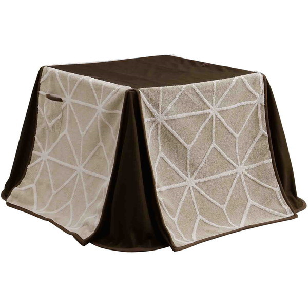 0043587 ジャガード ハイタイプ 85X85 BE [こたつ布団] メーカー直送