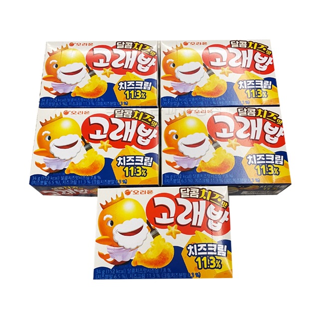 オリオン甘いチーズ味のクジラご飯 34g5個