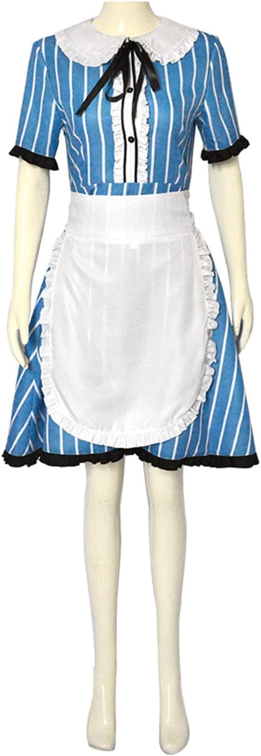 女神のカフェテラス 喫茶店 幕澤桜花 小野 白菊 粕壁 隼 カフェ着 メイド服 スカート 可愛い コスプレ 衣装