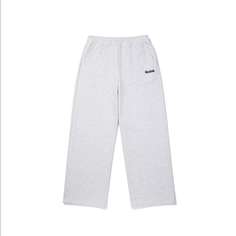 アパレル ミニ ロゴ ストレート パンツ WHITE MELANGE K5323LFPH1WMG