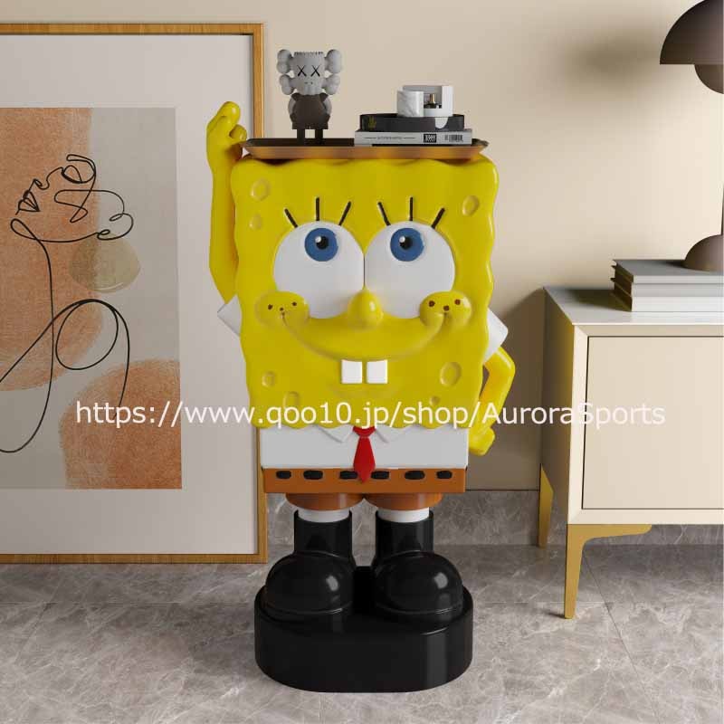 イカルド スポンジ ボブ ミスタークラブス テーブル 誕生日 プレゼントパトリックスター イカルド テーブルアクセサリー