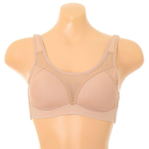 安定感のあるノーワイヤーモールドスポーツブラABカップ（WBRS008AB）