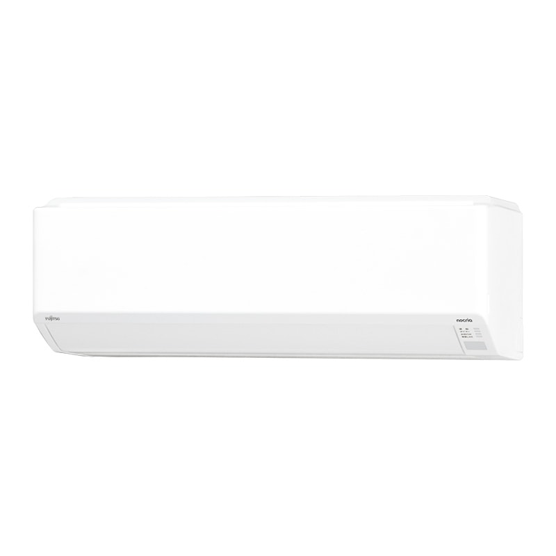 エアコン おもに8畳 2024年モデル 加熱除菌 高さ250mmのコンパクト 室温センサー 単相100V AS-C254R-W