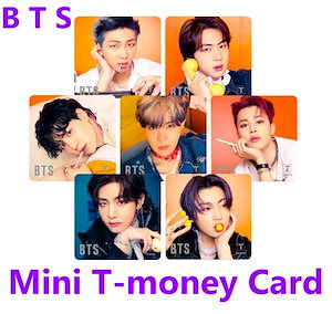 BTS - CU ILLUSTRATION TRANSPARENCY T-MONEY CARD JUNGKOOK V