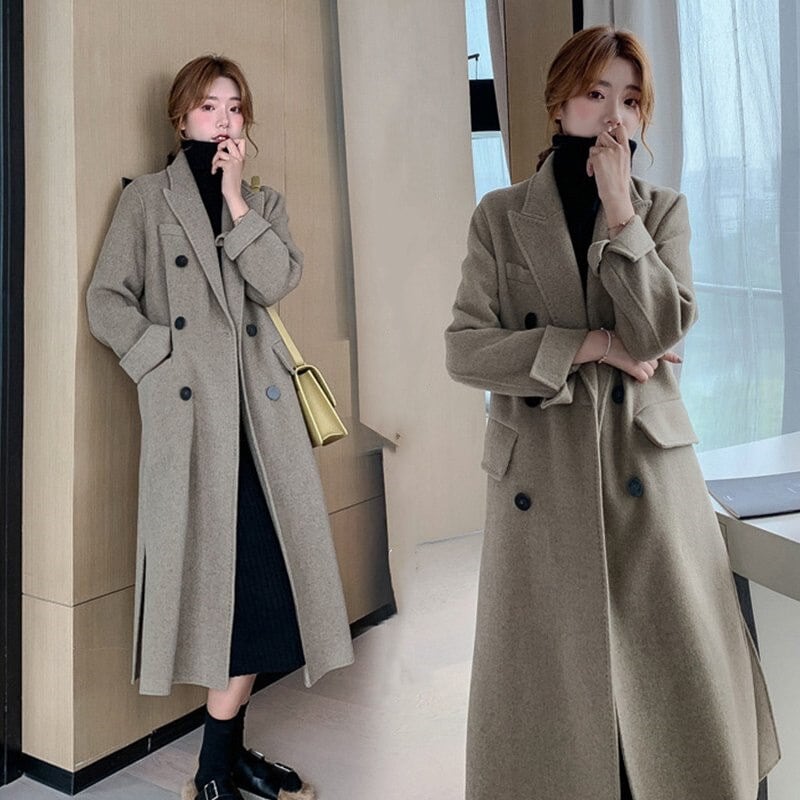 チエスターコート ロングコート コート 羽織 カーディガン アウター ツイード コート 秋冬コート