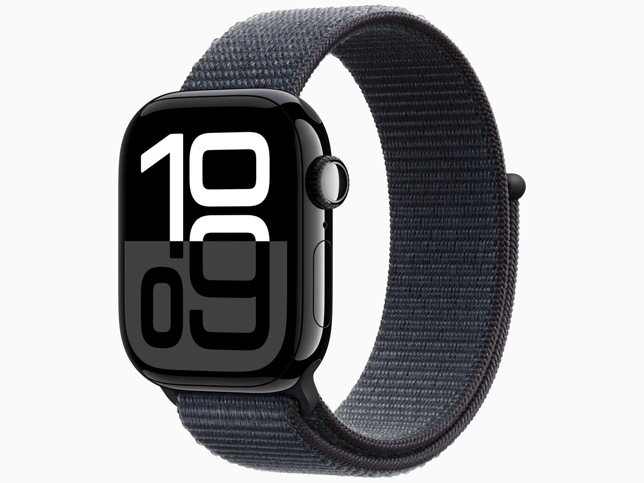 Apple Watch Series 10 GPS+Cellularモデル 42mm MWX83J/A [ジェットブラック・インクスポーツループ]