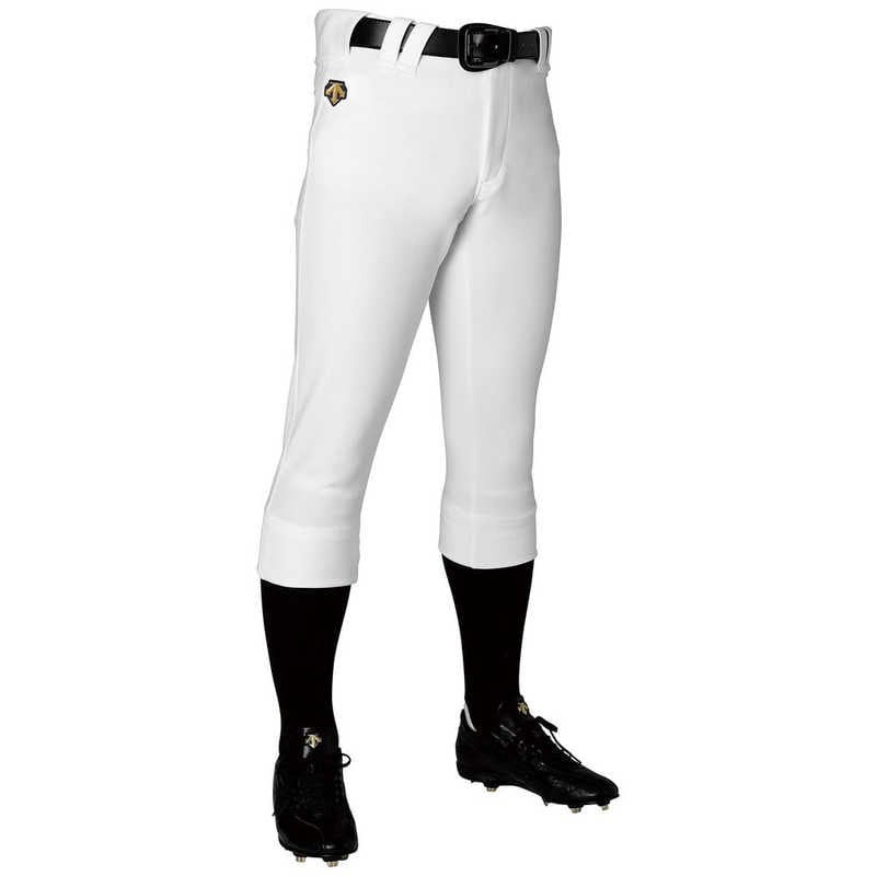 デサント　DESCENTE レギュラーフィットパンツ ホワイト 2XO DB5SHP19M 【返品交換不可】　DB5SHP19M_25SS
