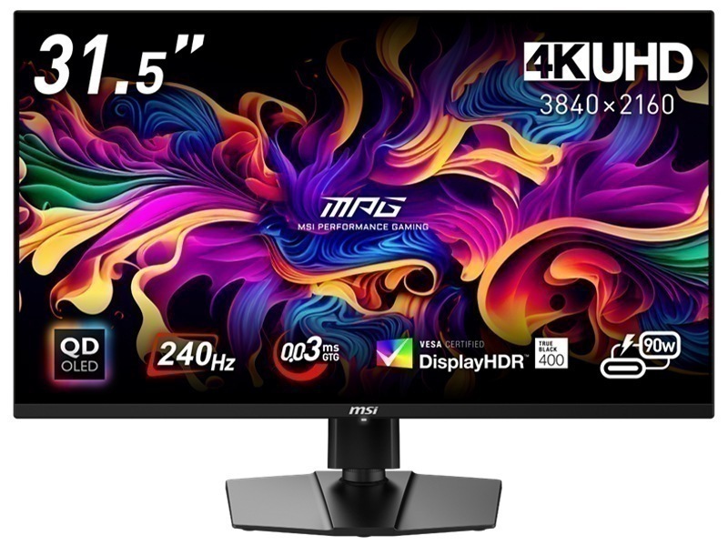 MPG 321URX QD-OLED [31.5インチ] PCモニター