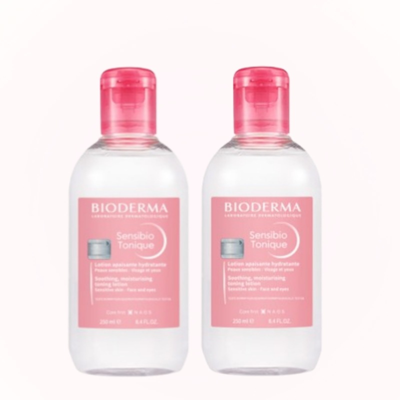 【1+1セット】 BIODERMA センシビオトナー 250ml×2本 敏感肌 化粧水 フランス 保湿 低刺激 ダブルセット 無香料 スキンケア 人気シンプル