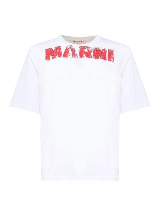MARNI Men T-Shirts HUMU0348P0 USCY33LOW01 White