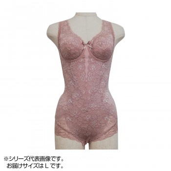 TAMURA Yauco 総レース多機能ボディスーツ TYN90 アッシュローズ L-TYN90-111-L
