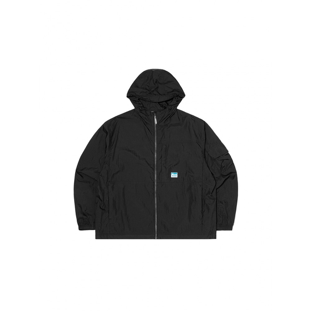 コダックアパレルソノクロームウルトラライトパッカブルジャケットブラック