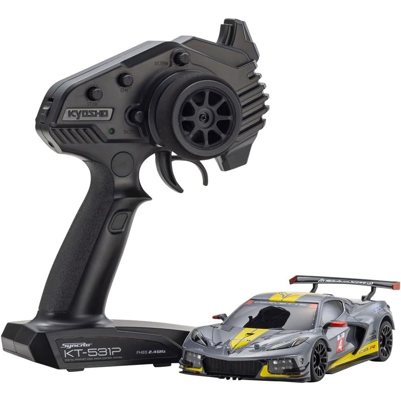 Kyosho 京商 ミニッツRWD MR-04 レディセット シボレー コルベット C8.R ガンメタル 32356GM RCカー