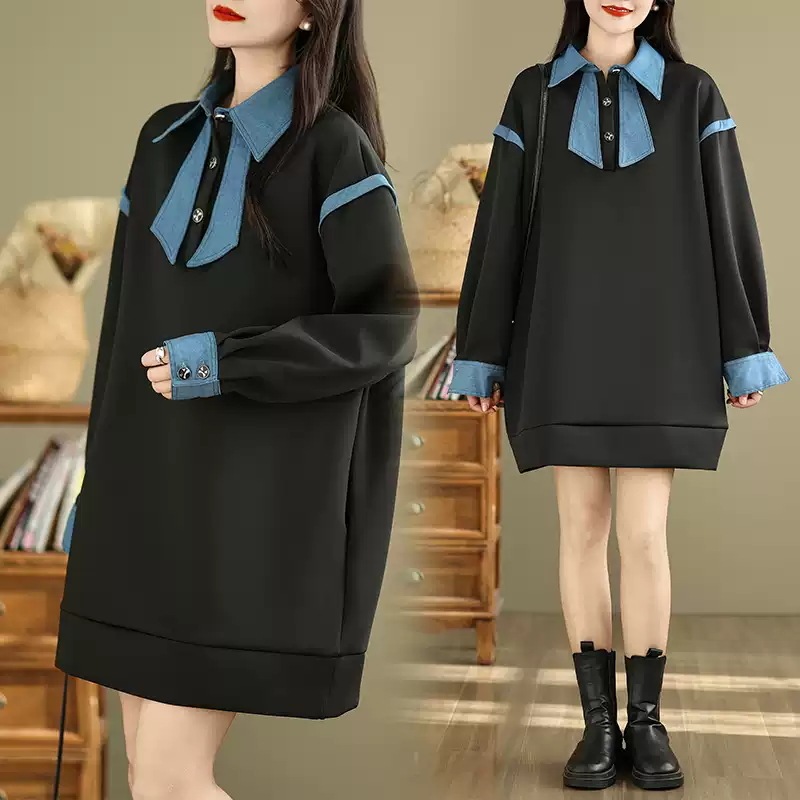 可愛い若見えウエットの春アウター欧米厚手TシャツロンT 4,963円