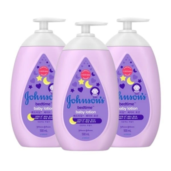 ベッドタイムローション 500mL x 3個