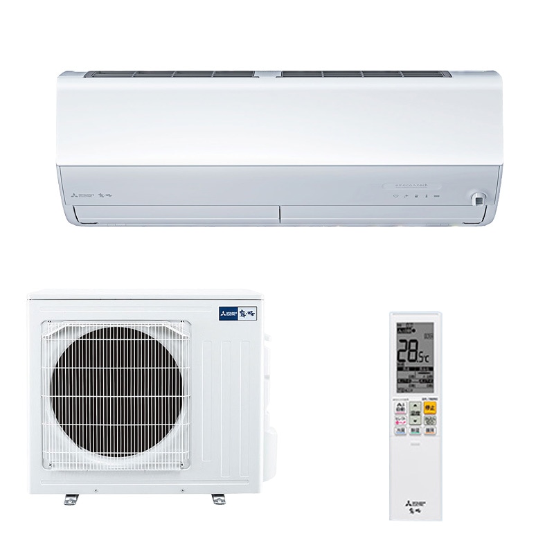 三菱電機 MITSUBISHI ルームエアコン 霧ヶ峰 MSZ-ZXV5624S-W 冷暖房とも主に18畳程度 5.6kW 単相200V 軒先配送のみ