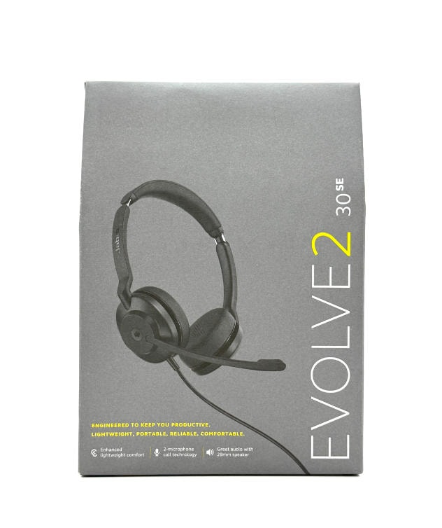 「新品」Jabra Evolve2 30 SE USB-C MS Stereo 23189-999-879 ヘッドセット