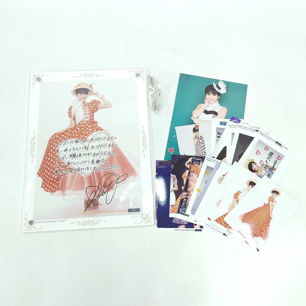 信頼への信頼 直筆サイン 中古】田村芽実 プレート セット まとめ 写真 その他