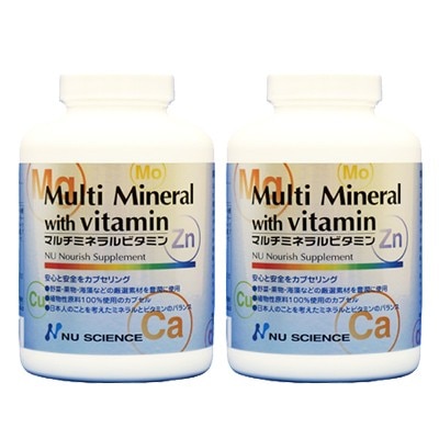 マルチミネラルビタミン　2個セット　ニューサイエンス　 不足しがちなミネラルビタミンの摂取に 13,686円