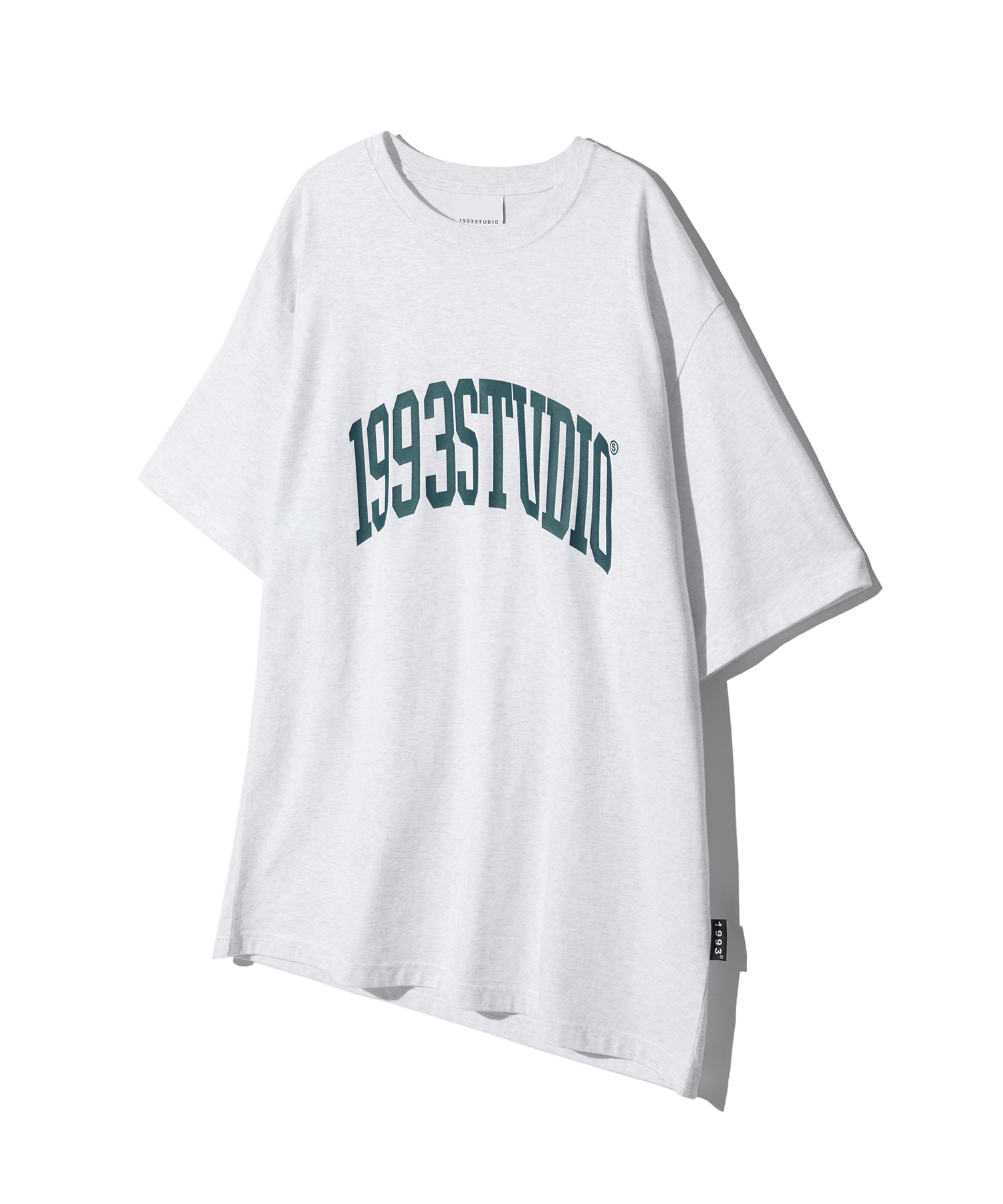 1993 スタジオオーセンティックアーチロゴ Tシャツ_ライトグレー