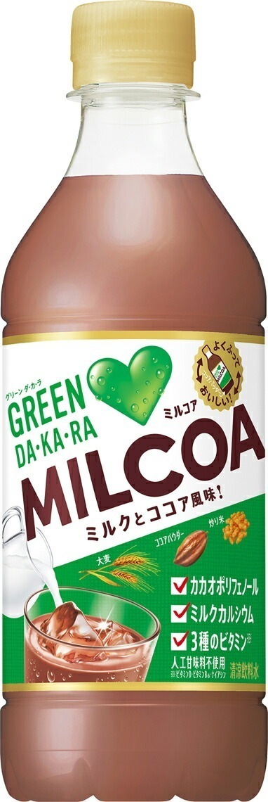 【送料無料】サントリー グリーンダカラ ミルコア 430ml48本