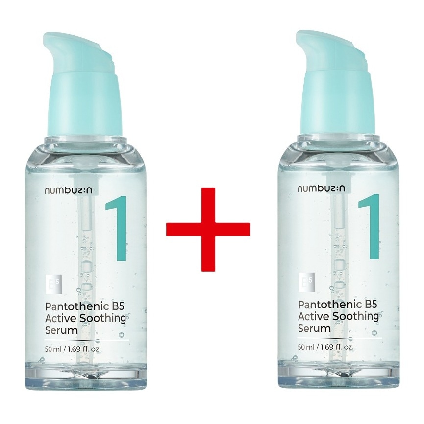 [NEW/新作]1番パントテン酸アクティブアップ スージングセラム 50ml + 50ml /敏感肌/皮脂/ トラブル/鎮静効果/水分保湿/美容液