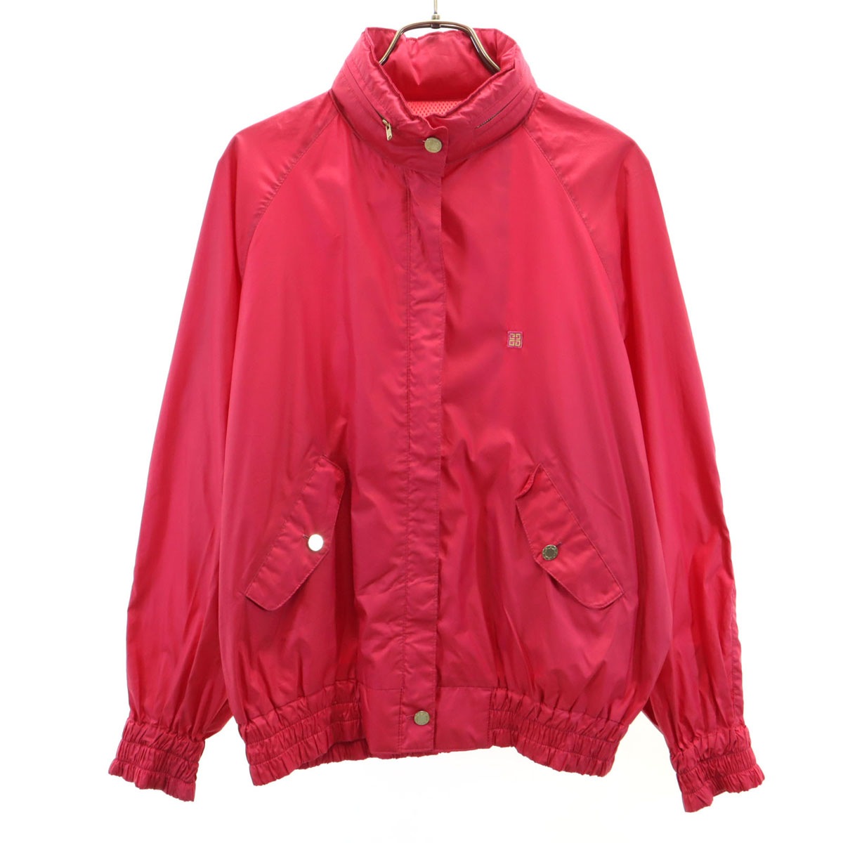 GIVENCHY PLAY ジバンシィプレイ 90s オールド ウインドブレーカー M ピンク ジャケット ブルゾン レディース 古着 6,067円