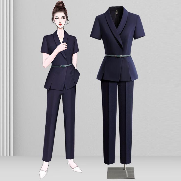 上品 カジュアルスーツ ビジネス 2点セット ジャケット+パンツ/スカート レディーススーツ 通勤 OL 洗えるスーツ 着痩せ フォーマル セットアップ ママ 入学式 卒業式 スカートスーツ 結婚式