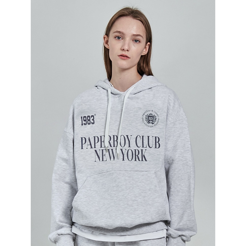 PAPERBOYスポーツクラブフーディ5color