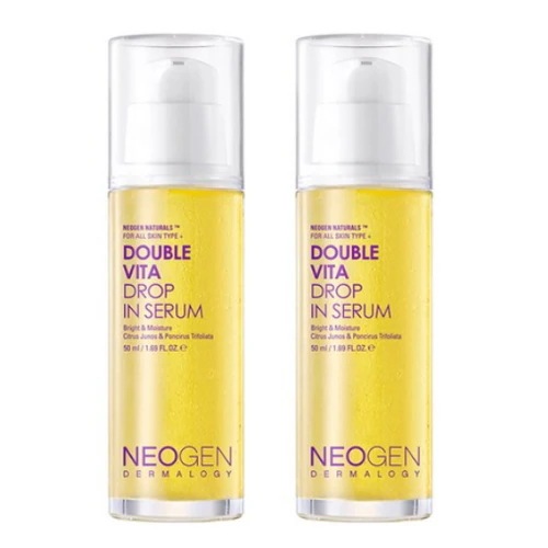 ダーマロジー ダブルビタ ドロップイン セラム50ml 2個/ビタミンC・Eブライトニング
