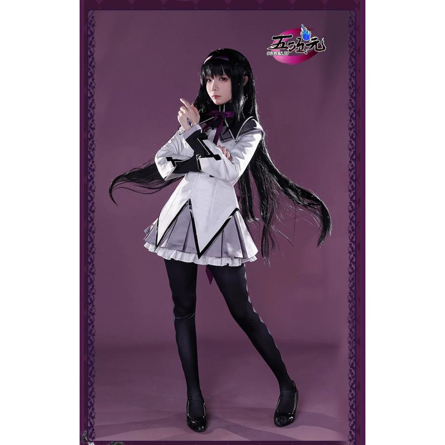 【即納】ICOS　魔法少女まどかマギカ　コスプレ　暁美　ほむら　衣装