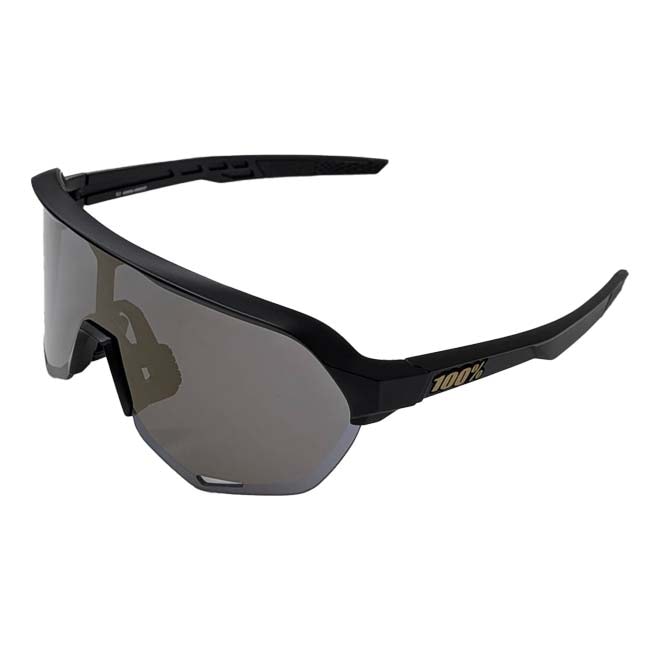 ワンハンドレッド 100% スポーツサングラス S2 エスツー Mirror Lens クリアレンズ付き 60006-00003P M.Black×S.Gold