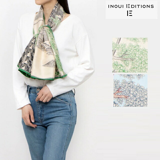 INOUI EDITIONS イヌイエディションズ コットン ストール REVERIE スカーフ COTTON inouitoosh イヌイトゥーシュ 春夏 2025SS プレゼント ギフト 母の日C