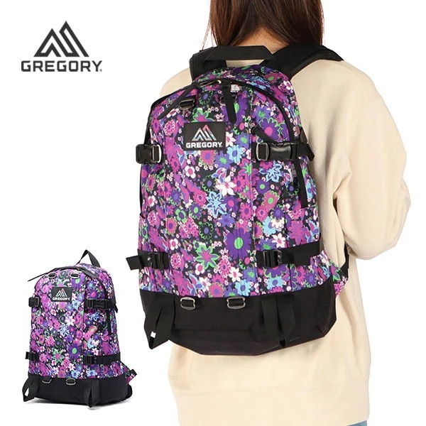 日本正規品 リュック レディース 大容量 通学 デイパック おしゃれ 軽量 軽い A4 大きめ 女子 花柄 かわいい カジュアル 通勤 旅行 22L CLASSIC ALL DAY オールデイ