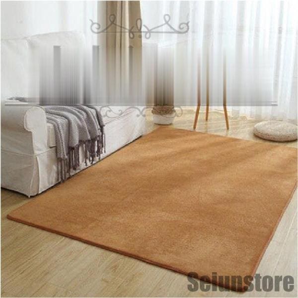 北欧風 カーペット ラグ 春夏用ラグ　滑り止め付 選べる7色 40ｘ60cm 160×230cm　軽量設計 超高密度マイクロファイバー生地使用 丸洗いOK　タイルラグマット