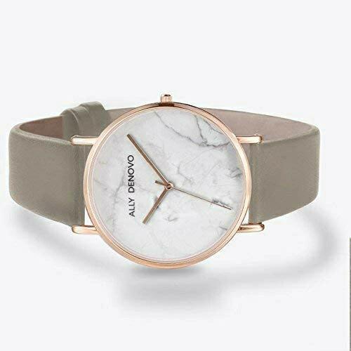 AF5005-7　腕時計 レディース　36mm　大理石 ローズゴールドホワイト/グレー　並行輸入品