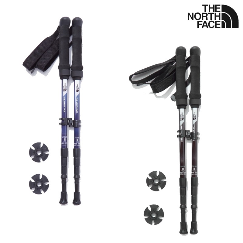 NA5SR00 4 STEP STICK SET 25SS 4段階長さ調節 トレッキングポール 登山ストック 軽量 アウトドア ハイキング ウォーキング 二本組 旅行キャンプにも便利に 山歩き用