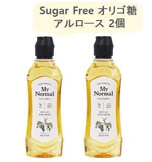 Sugar Free アルロース 485g 2個 / 無防腐剤 アルーロス No Sugar 低糖 低カロリージャム スプレッド kfood 韓国水あめ