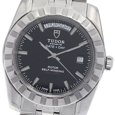 チュードル TUDOR 23010 クラシック デイトデイ 自動巻き メンズ _949603【中古】 112,150円