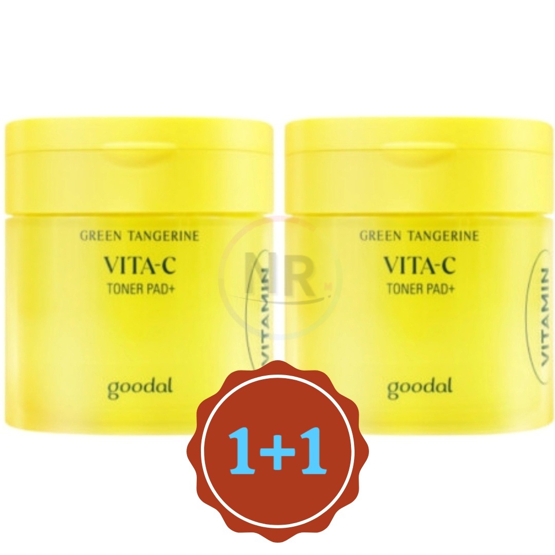 1+1 グダル 青みかん ビタC トナーパッド 140ml 70枚 4,956円