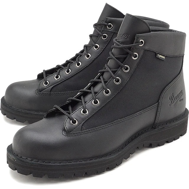 マウンテンブーツ メンズ DANNER FIELD ダナー フィールド BLACK/BLACK 靴 [D121003]