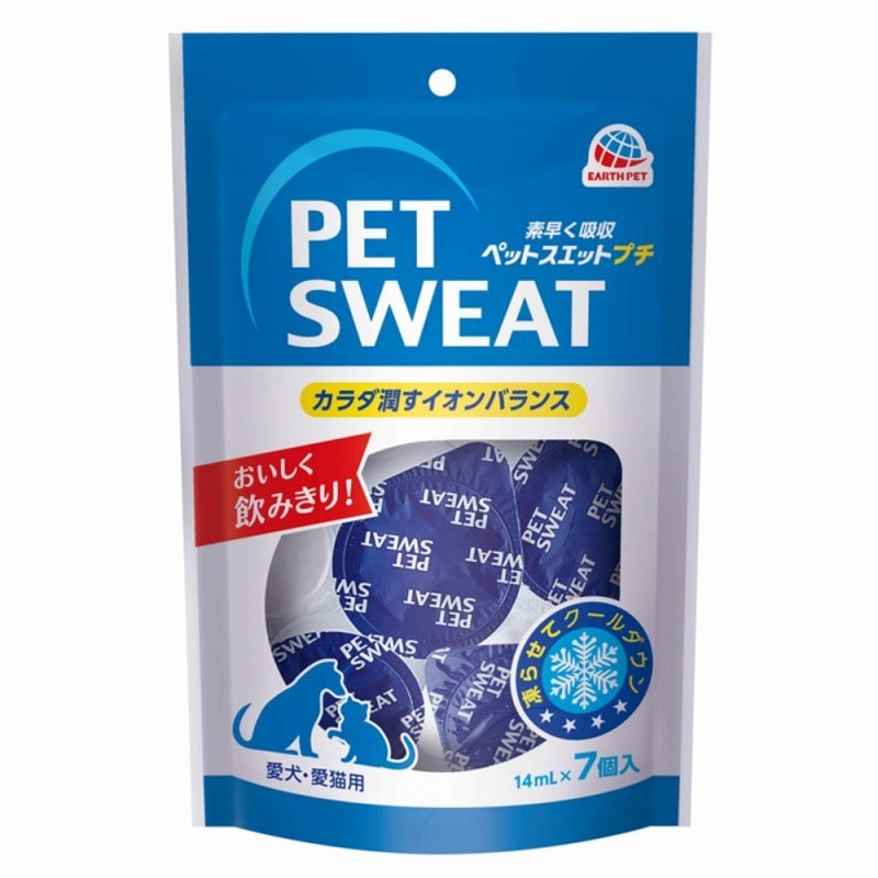 （まとめ買い）アースペット ペットスエットポーションプチ 14mlx7個入 犬猫用フード [x10]