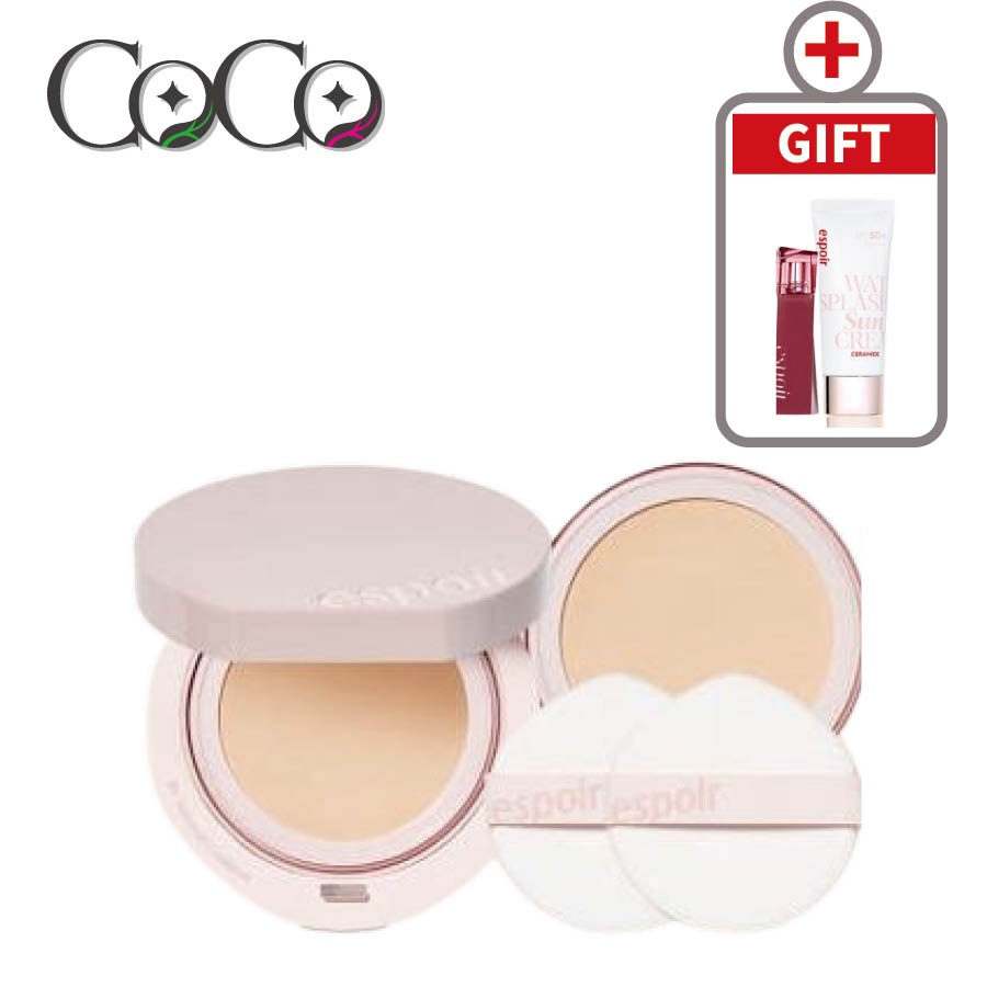 【正規品】NEWビーナチュラルクッション, 本品+レフィル(贈呈：クチュールリップティント+サンクリームセラミド30ml純正)