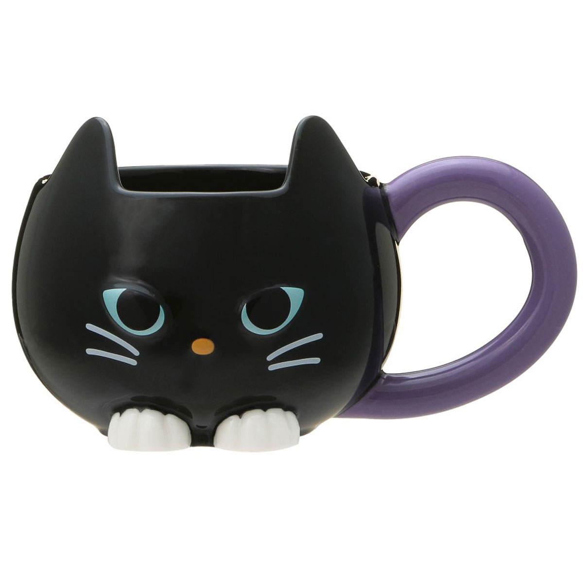 ハロウィン2024 ハロウィン カラーチェンジング マグ ウィッチキャット 355m l魔法のステッキ 黒猫 プレゼント マグ コップ カップ ギフト かわいい おしゃれ ギフト ブランド クリスマス