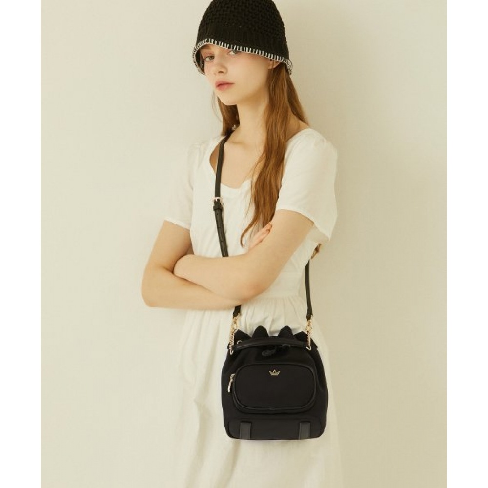 ジェスティーナ (ジェスティーナ) サルビアジョイ SM バケットショルダー BK (JHTCHA9AF161BK280)