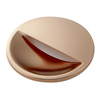 他サイト： 銅製 排水口カバー 直径14.4×高さ1.8cm/フチ高さ0.7cm/適応排水口径直径14.5cm 42901の商品画像