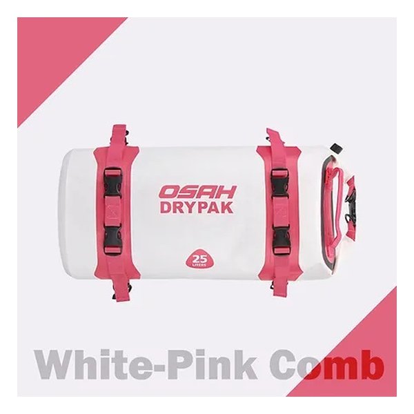25L テールパック IPX6/防水/ホワイト/ピンク GBM-201-B-7 White-Pink Comb
