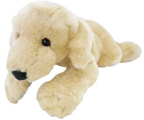 【即納】ラブラドールレトリバーホワイトM ぬいぐるみ 犬 白 全長46cm ふわふわ もふもふ かわいい キュート ラブラドール レトリバー わんわん 抱
